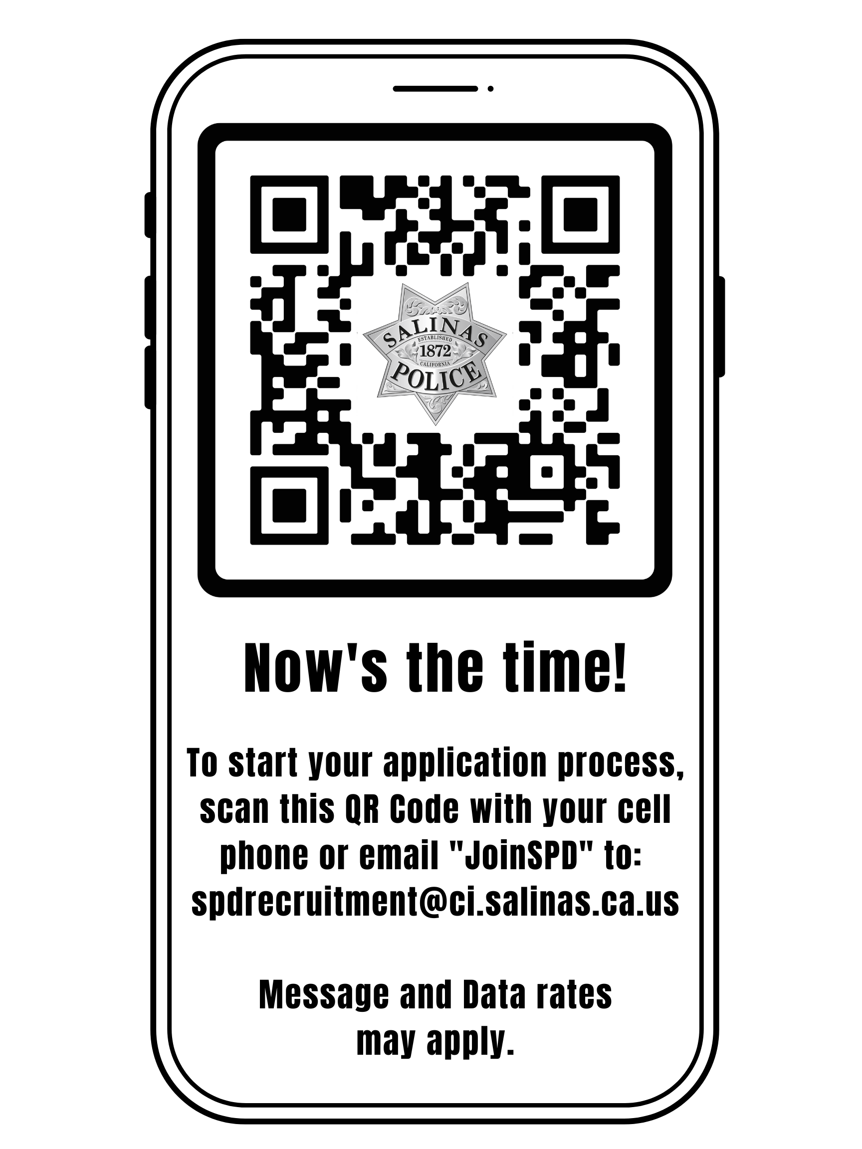 Salinas Police Department QR Code